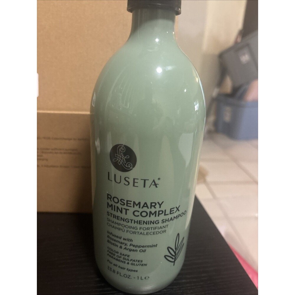 Luseta Rosemary Mint Complex Strengthening Shampoo 33.8 Fl. Oz. Jumbo BRAND NEW